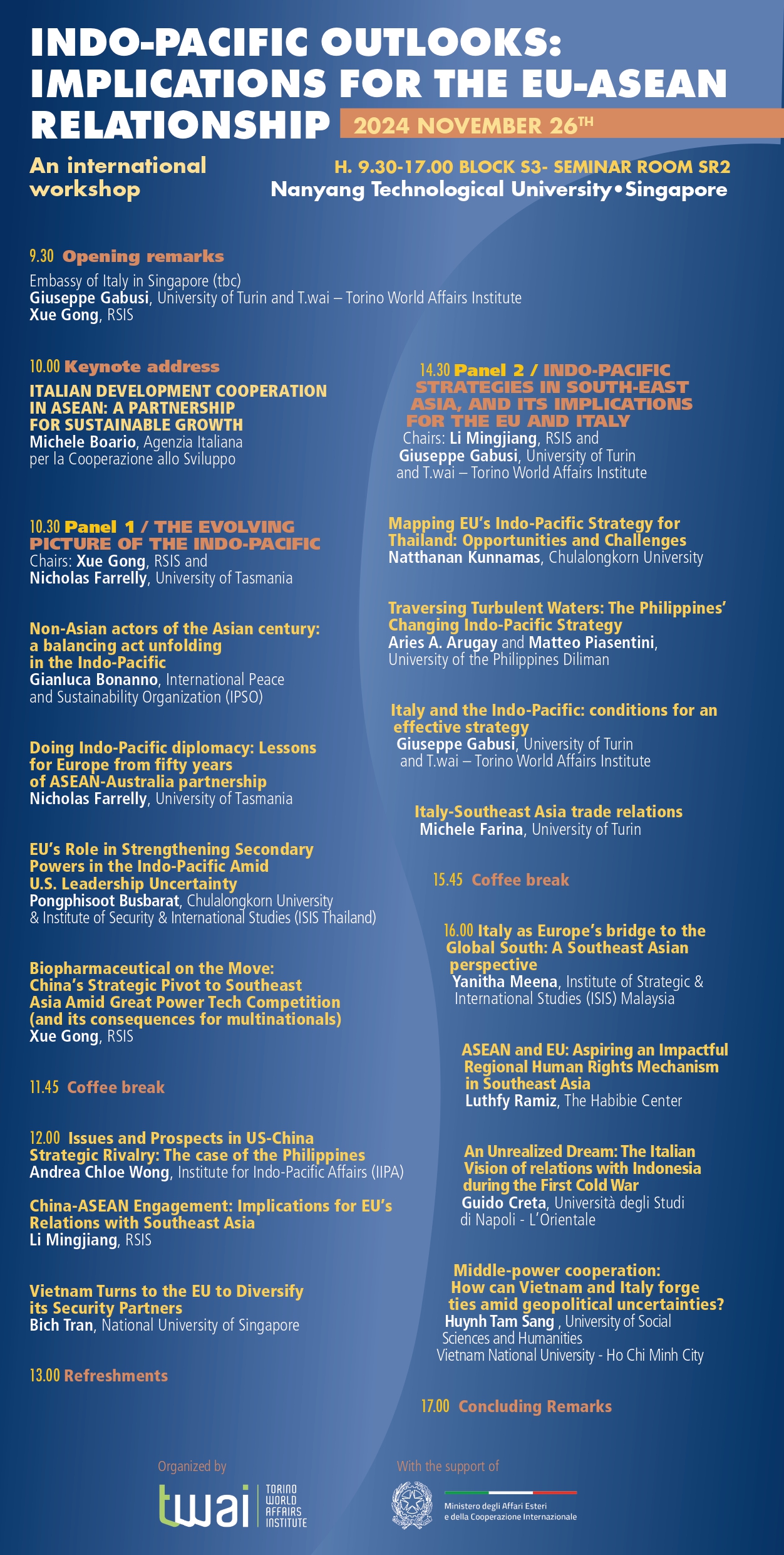 Indo-Pacific outlooks: implications for the EU-ASEAN relationship