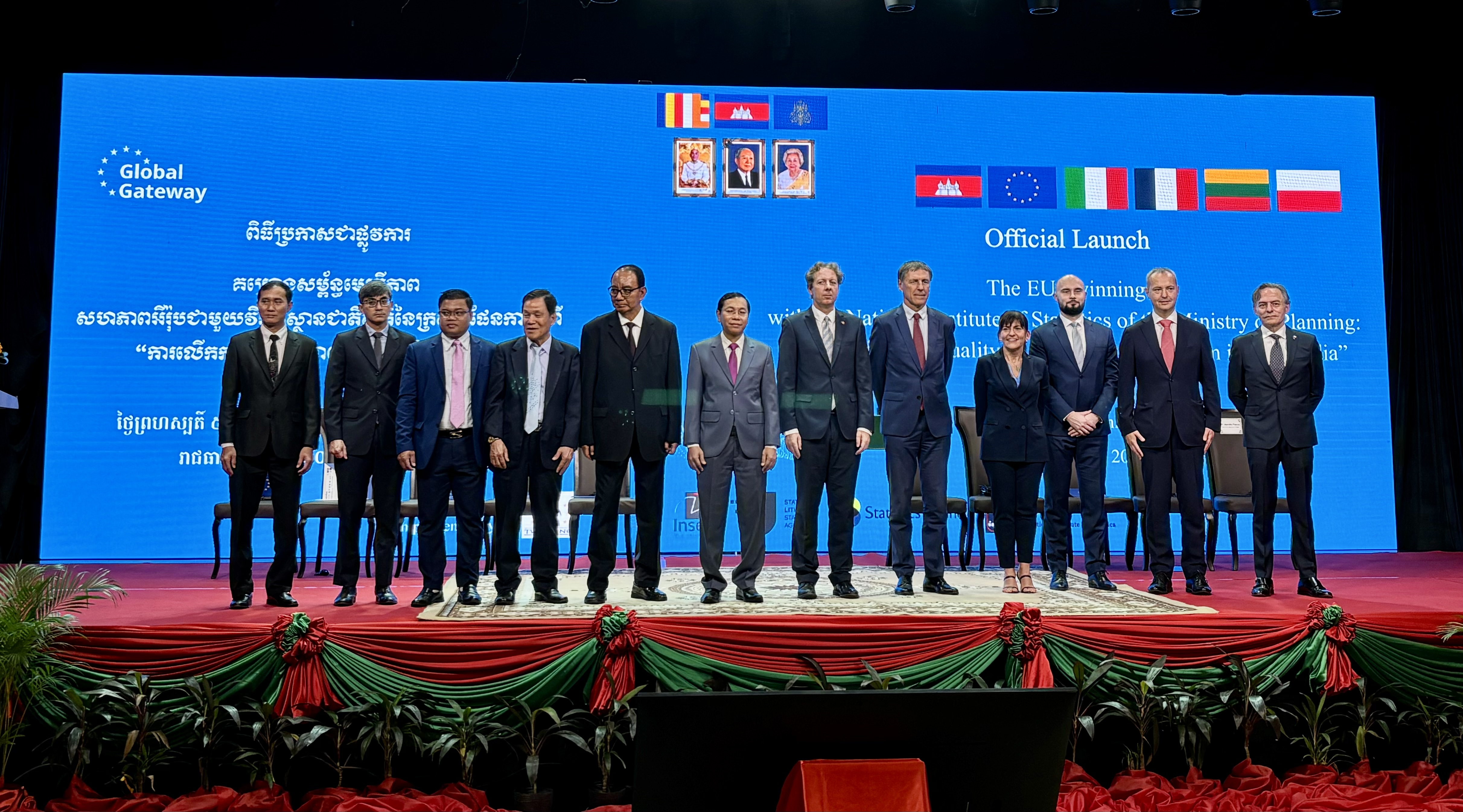 “Migliorare la qualità del sistema statistico in Cambogia”: inaugurato a Phnom Penh il progetto Twinning dell’UE